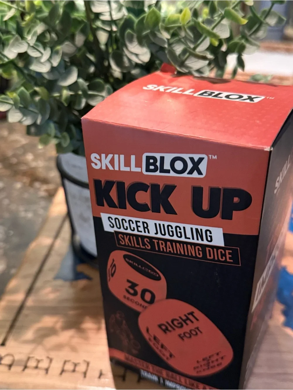 Kick Up Soccer Juggling Dice - Orange (Pair)